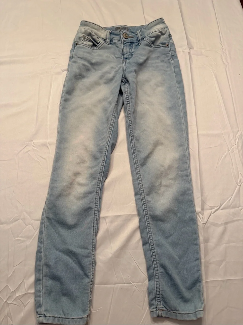 Justice Light Blue Skinny Jeans for Women